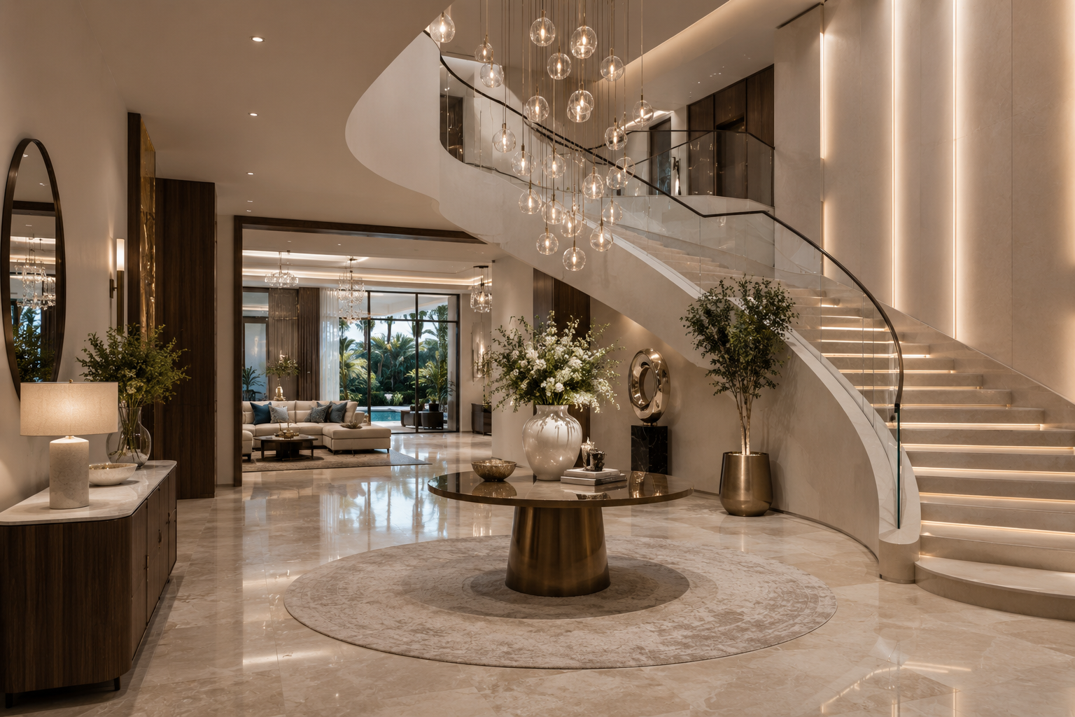 luxury villa interior design