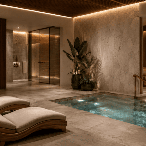luxury spa interior